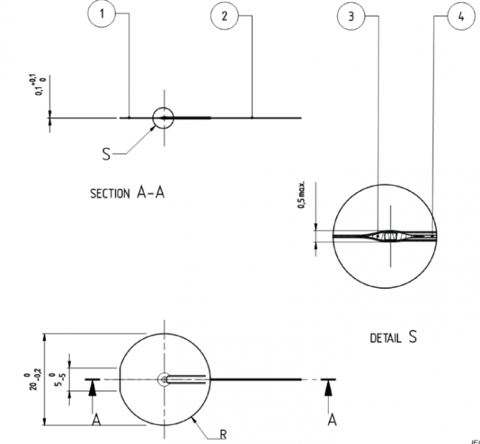 Aluminium Foil CDV Status IEC 62368 Edition 3- Figure49 WPC Defined Metal Objects 1
