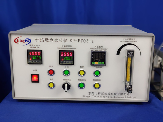 Good price IEC60695-11-5 Table Type Needle Flame Tester For Assessing The Internal Fault Conditions Caused By Small Flame online