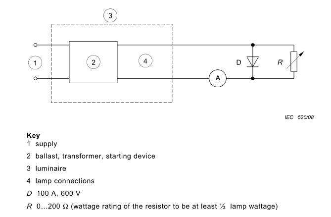 Circuit Light Testing Equipment Rectifying Effect Of High Pressure Sodium And Metal Halide Lamps 0