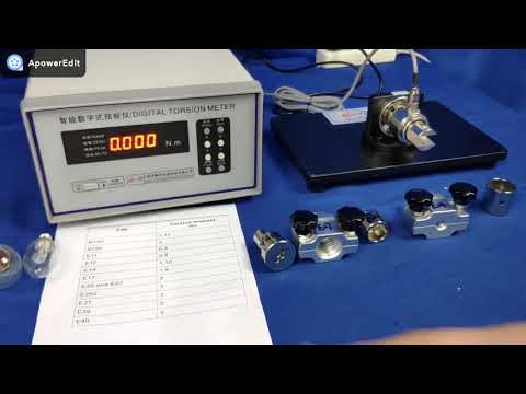 Company videos about IEC60061 Digital Torque Tester Light Testing Equipment For End Caps