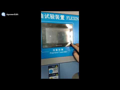 Company videos about KP-8869C 3 Station Flexing Test Apparatus Electric