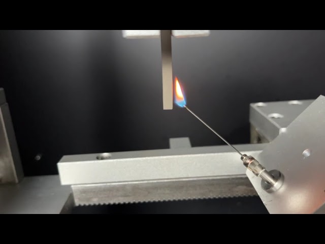 Company videos about Needle Flame Tester 50 W IEC60695-11-5 Flammability Tester