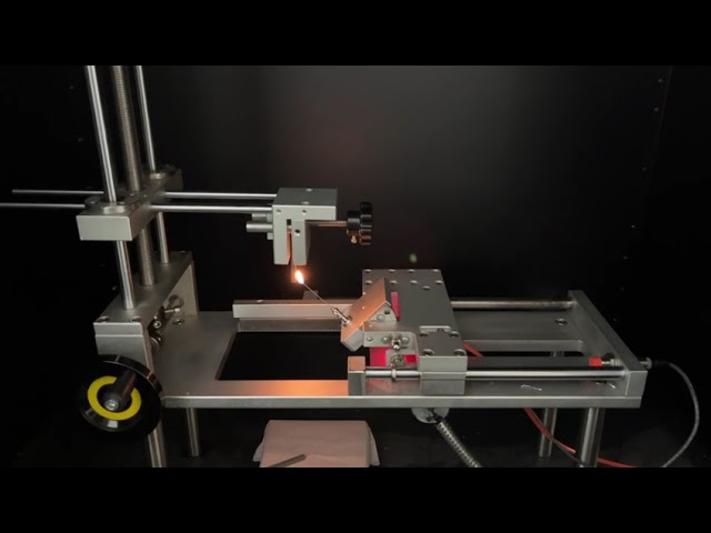 Company videos about Needle Flame Tester 50 W - 500w Flames Tester Flammability Testing