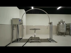 Oscillating Tube Dustproof Ip Testing Equipment  0-50 Degrees Celsius Ipx3 Ipx4