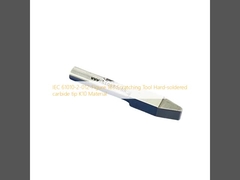 IEC 61010-2-012-Figure 103 Scratching Tool Hard-soldered carbide tip K10 Material
