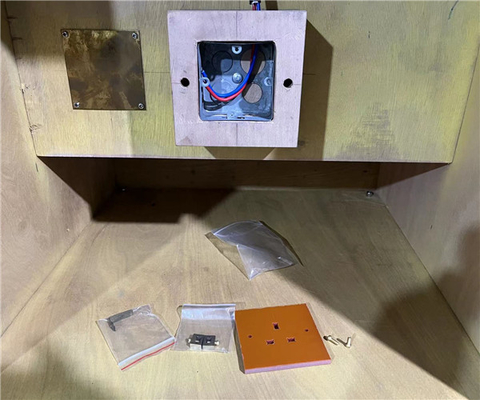 BS 1363-3:2016-Figure 17a/B Test Apparatus For Temperature Rise