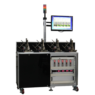 Five Station Electric Motor Testing System For Motor Life Test , Low Noise