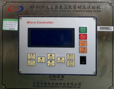 IEC60335-2-2- Clause 21.101 Current Carrying Hoses Crushing Tester Resistant To Crushing