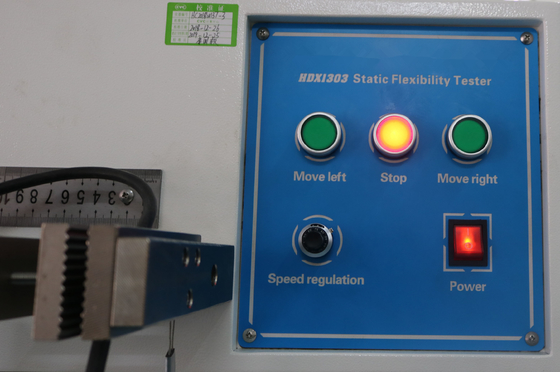 IEC60245-1 Clause 3.2 Static Flexibility Tester For Arc - Welding Electrode Cables And Lift Cables