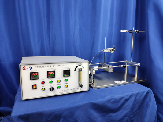 IEC60695-11-5 Table Type Needle Flame Tester For Assessing The Internal Fault Conditions Caused By Small Flame