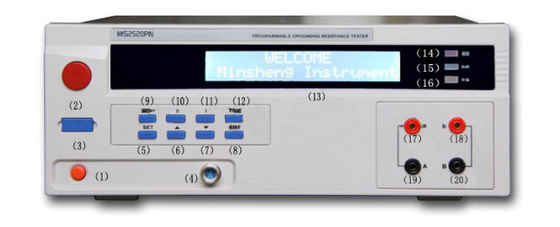 MS2520PN Program Control Ground Resistance Tester