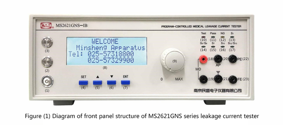 MS2621GNS Series Program Control Leakage Current Tester