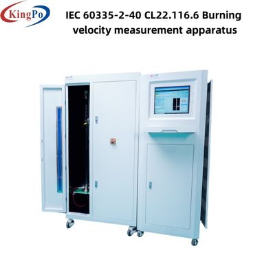 ISO 817 Compliant Burning Velocity Measurement Apparatus with High-Speed Camera 70,000fps and Automated Operation Software